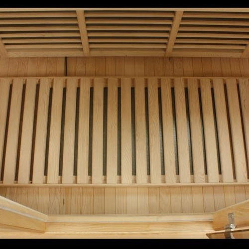 Maxxus Bellevue 3-Person Near Zero EMF (Under 2MG) FAR Infrared Sauna (Canadian Hemlock) MX-J306-01-ZF