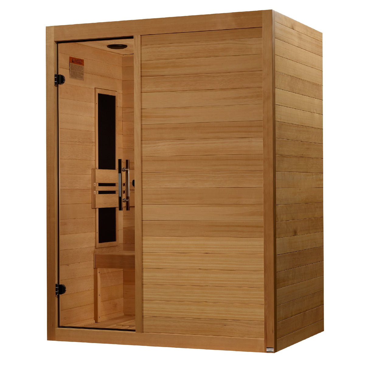 Maxxus S-Line Yoga 3-Person Low EMF (Between 5-10MG) FAR Infrared Sauna (Canadian Hemlock) MX-S306-01