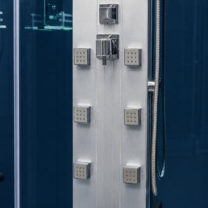 Mesa Steam Shower - Blue Glass WS-301A-Blue