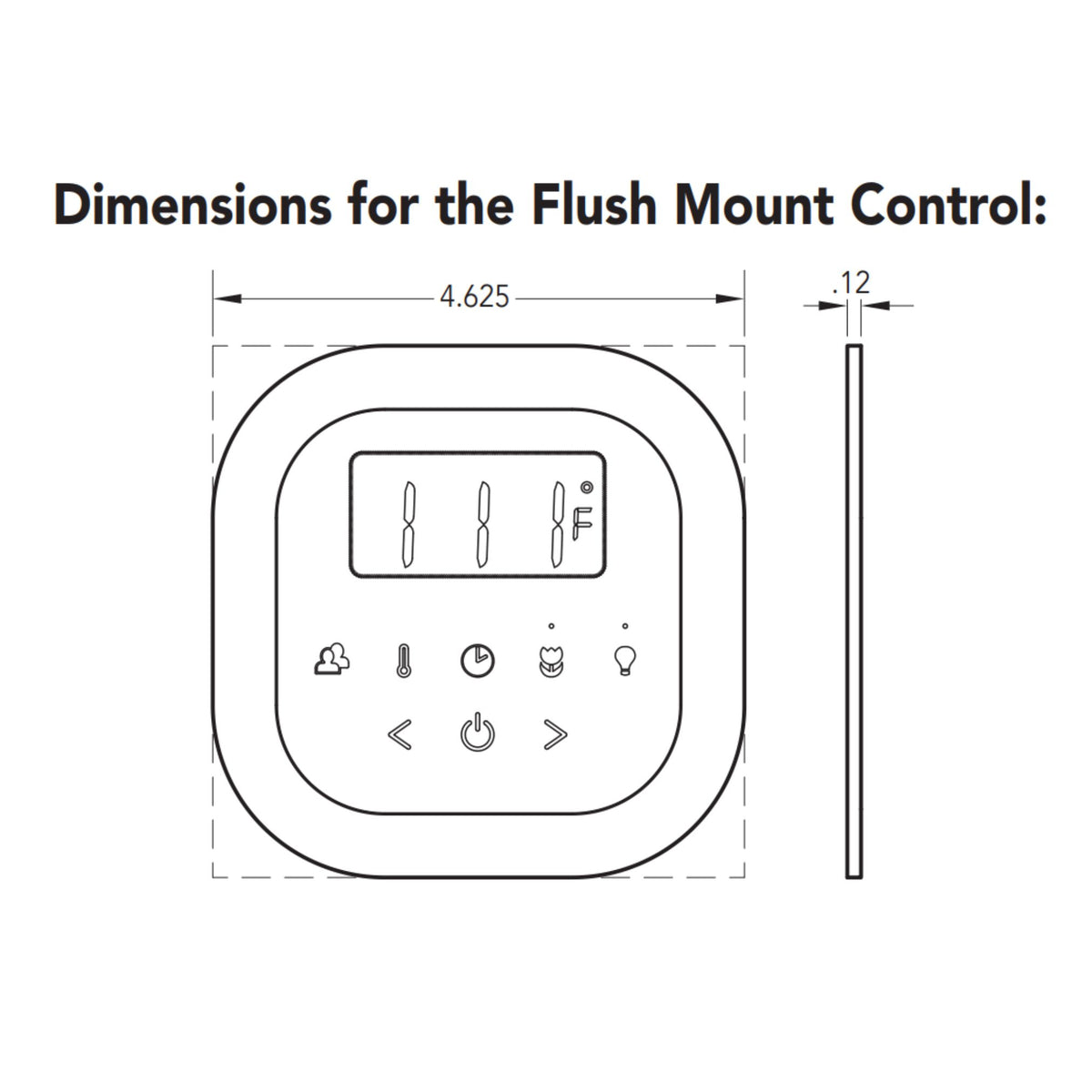 Mr. Steam AirTempo Wireless Steam Shower Control Package AIRT