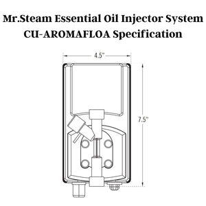 Mr. Steam Commercial AromaTherapy Pump CU AromaFlo - CU-AROMAFLOA