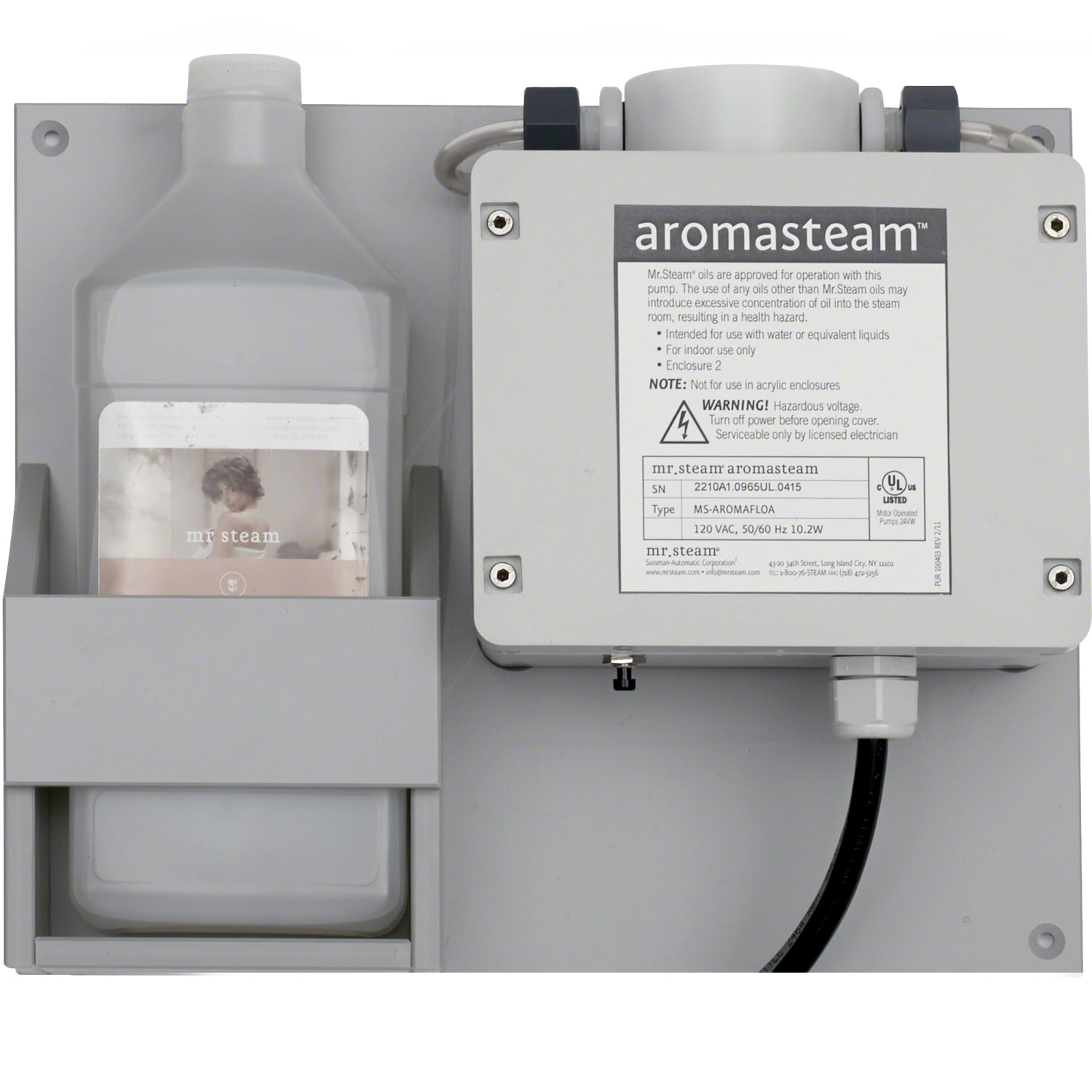 Mr. Steam Commercial AromaTherapy Pump CU AromaFlo - CU-AROMAFLOA