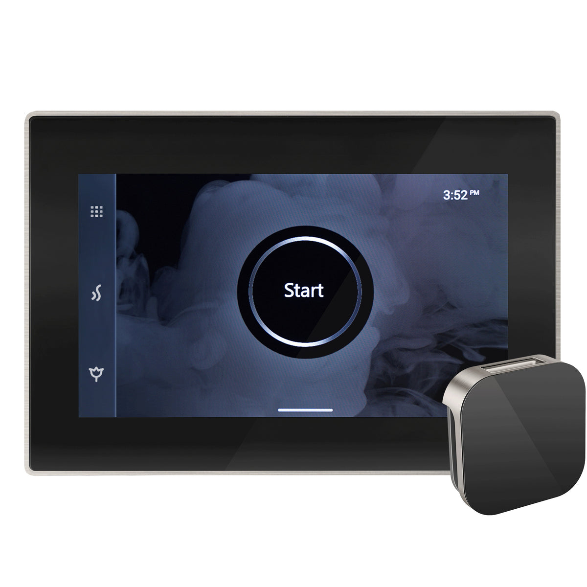 Mr. Steam Steam Shower Control and Aroma Glass SteamHead ISTEAMX