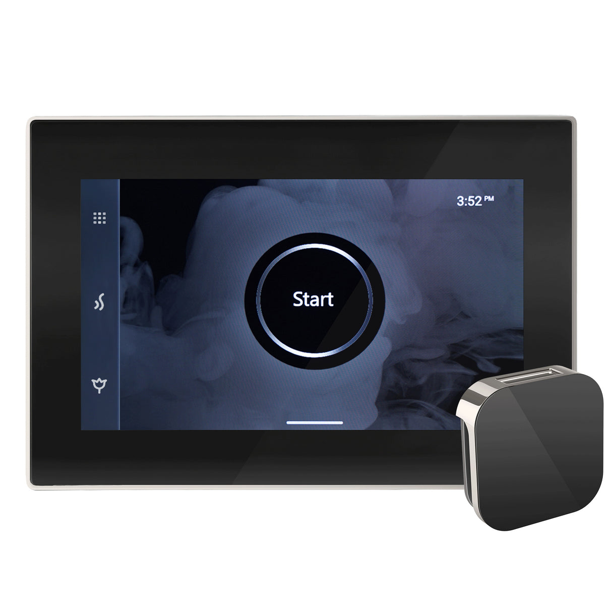 Mr. Steam Steam Shower Control and Aroma Glass SteamHead ISTEAMX