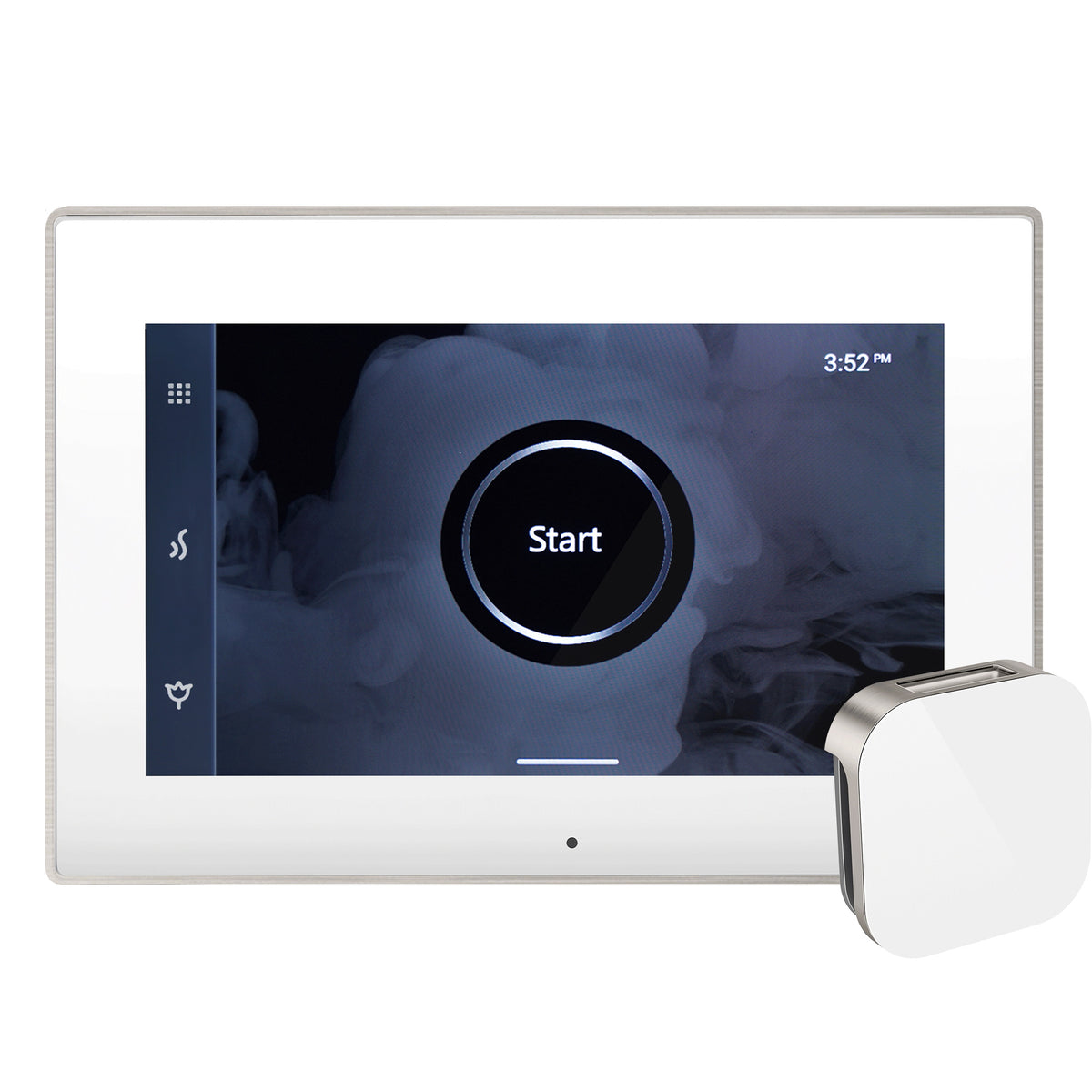 Mr. Steam Steam Shower Control and Aroma Glass SteamHead ISTEAMX