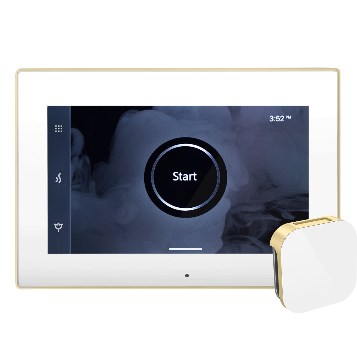 Mr. Steam Steam Shower Control and Aroma Glass SteamHead ISTEAMX