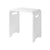 Mr.Steam Solid Surface Shower Bench, Matte White 104665