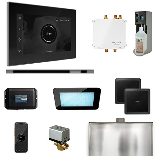 Mr.Steam Bliss Linear Control Package with iSteamX and Linear Steam Head BLS