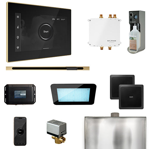 Mr.Steam Bliss Linear Control Package with iSteamX and Linear Steam Head BLS