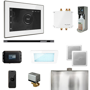 Mr.Steam Bliss Linear Control Package with iSteamX and Linear Steam Head BLS
