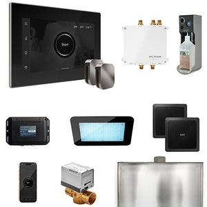 Mr.Steam Bliss Max Steam Shower Control Package with AromaGlass Steam Head BLS