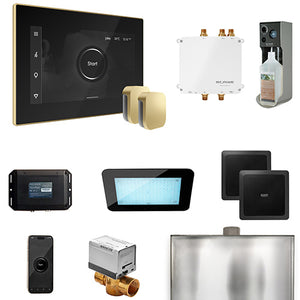 Mr.Steam Bliss Max Steam Shower Control Package with AromaGlass Steam Head BLS