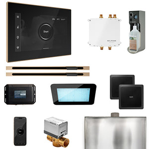 Mr.Steam Bliss Max Linear Control Pkg Bliss Steam Shower Control Package with iSteamX Control and Linear SteamHeads