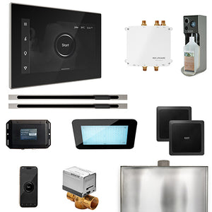 Mr.Steam Bliss Max Linear Control Pkg Bliss Steam Shower Control Package with iSteamX Control and Linear SteamHeads