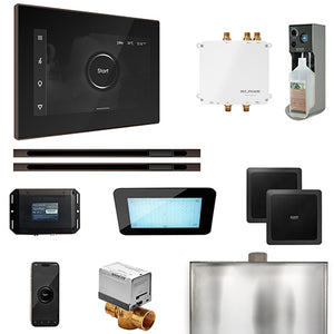 Mr.Steam Bliss Max Linear Control Pkg Bliss Steam Shower Control Package with iSteamX Control and Linear SteamHeads