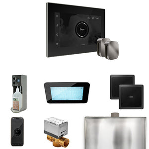 Mr.Steam XDream Max Steam Shower Control Package with AromaGlass Steam Head XDRM1