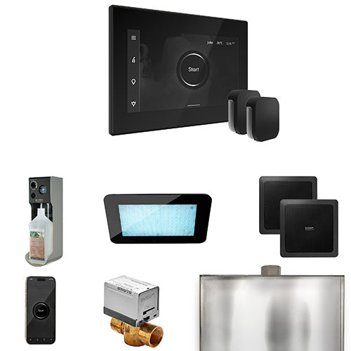 Mr.Steam XDream Max Steam Shower Control Package with AromaGlass Steam Head XDRM1