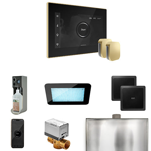 Mr.Steam XDream Max Steam Shower Control Package with AromaGlass Steam Head XDRM1