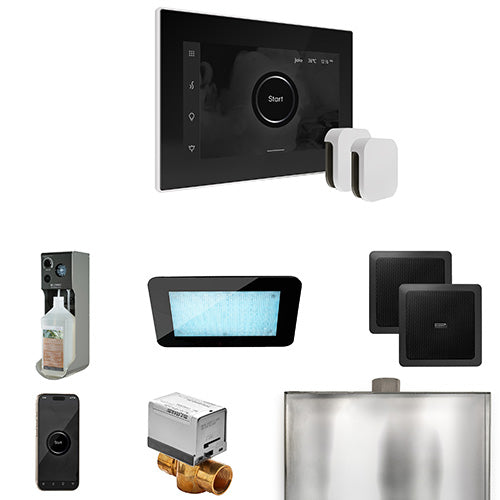 Mr.Steam XDream Max Steam Shower Control Package with AromaGlass Steam Head XDRM1