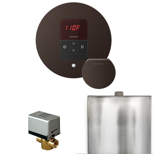 Mr. Steam Basic Butler Steam Shower Control Package with iTempo Control and Aroma Designer Finish SteamHead