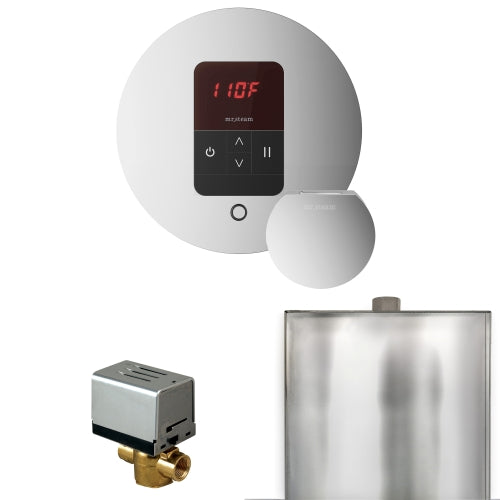Mr. Steam Basic Butler Steam Shower Control Package with iTempo Control and Aroma Designer Finish SteamHead