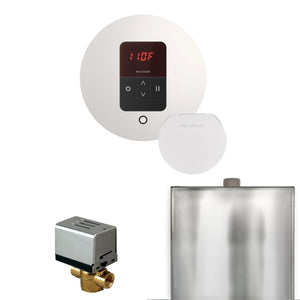 Mr. Steam Basic Butler Steam Shower Control Package with iTempo Control and Aroma Designer Finish SteamHead