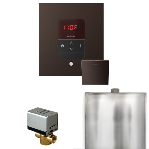 Mr. Steam Basic Butler Steam Shower Control Package with iTempo Control and Aroma Designer Finish SteamHead