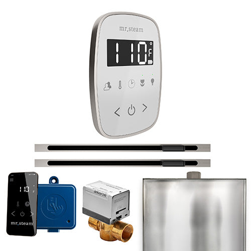 Mr. Steam ButlerFlex Max Steam Shower Control Package with TempoFlex Control and Two Linear SteamHeads