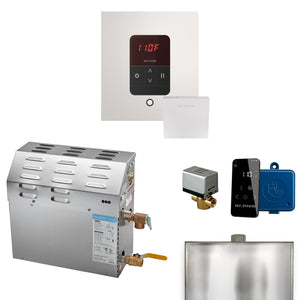 Mr. Steam 15kW MSSUPER iTempo Steam Shower Generator Package with Accessories R15C1A