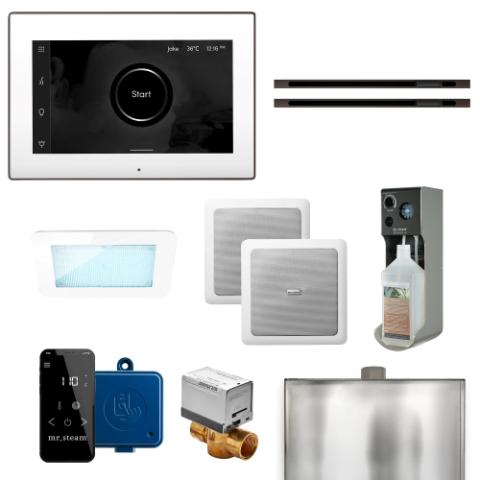 Mr.Steam XDream Max Linear Control Package with iSteamX Control and Linear Steam Head XDRM1