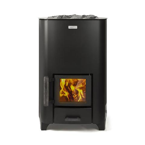 Narvi 16kW NC 16 Black Wood-Burning Sauna Stove 102312