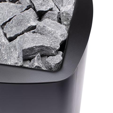 Narvi 16kW NC 16 Black Wood-Burning Sauna Stove 102312