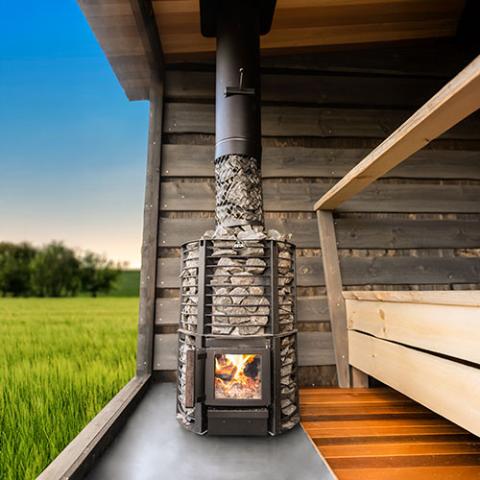 Narvi Inari Plus 16kW Wood-Burning Sauna Stove 2152