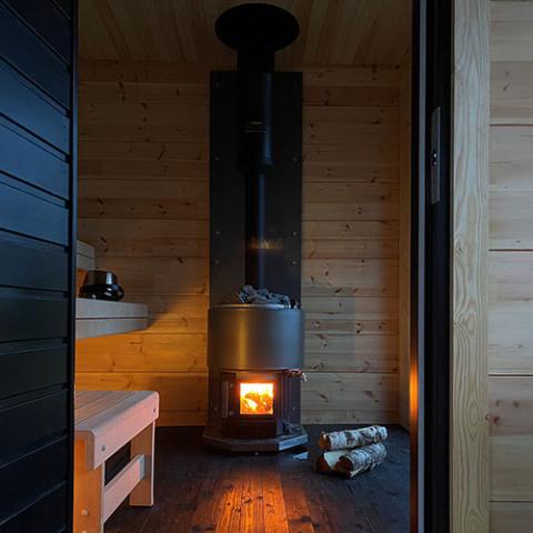 Narvi Luosto VS 16kW Watertank Wood-Burning Sauna Stove 2145 / 163442