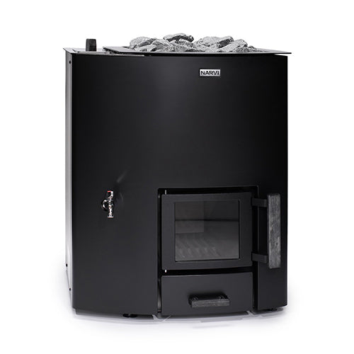 Narvi NC 20 Black Wood-Burning Sauna Stove 102313