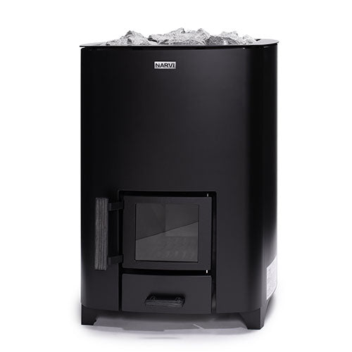 Narvi NC 20 Black Wood-Burning Sauna Stove 102313