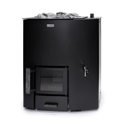 Narvi NC 20 Black Wood-Burning Sauna Stove 102313