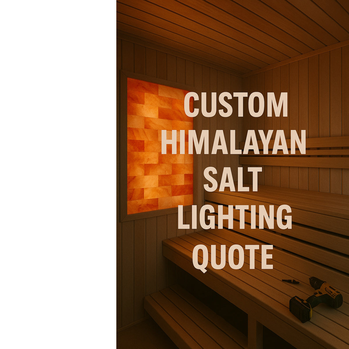PROSAUNAS CUSTOM HIMALAYAN SALT - RETAIL PRICING STARTING AT $995