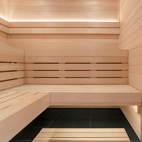 PROSAUNAS Dual-Zone Linear White LED Neon Light Kit Flexible, Dimmable, Waterproof, Wireless Controlled, WiFi, and Adjustable Length