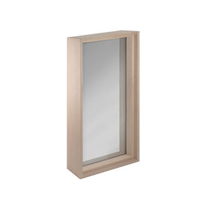 PROSAUNAS Hemlock-Framed Dual-Pane Tinted Tempered Glass Sauna Window with Hemlock Jamb, 16" x 30" 129282