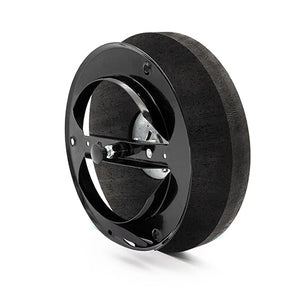 PROSAUNAS Thermo Black Ventilation Cover Sauna Wall Ventilation Cover, Round, Black Thermo-Abachi 129309