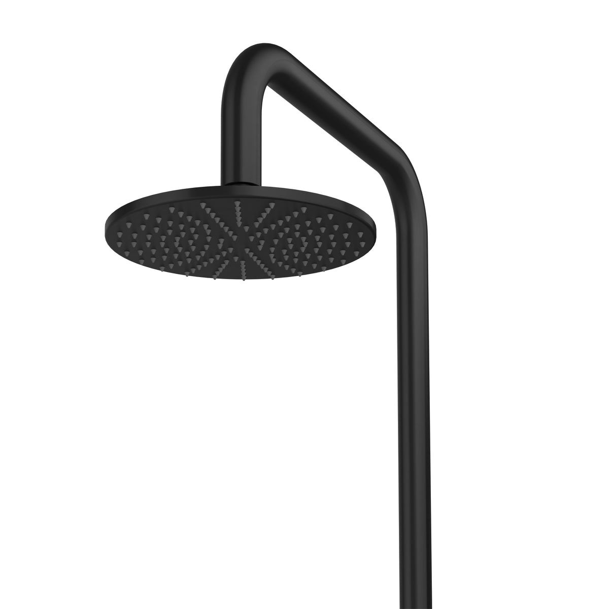 Rain showerhead in matte black - Vital Hydrotherapy
