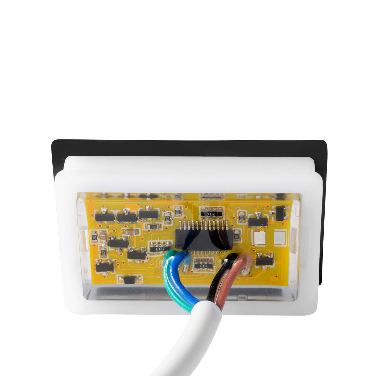 PULSE ShowerSpas LED Tru-Temp Pressure Balance 1/2" Rough-In Valve with Trim Kit 3004-RIV-PB