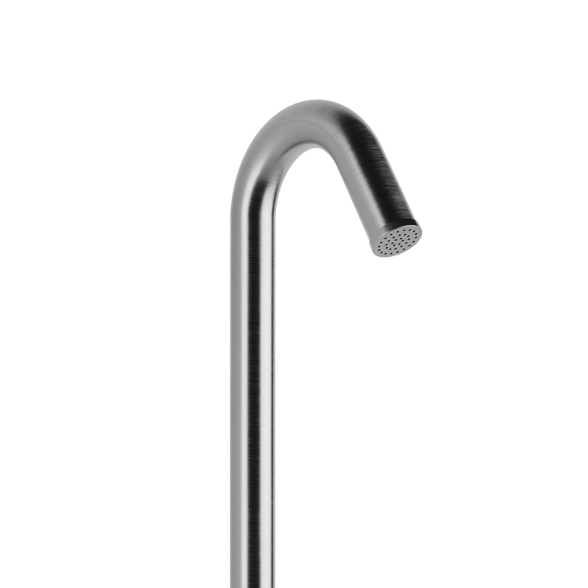 PULSE ShowerSpas Brushed Stainless Steel Outdoor Shower System - Wave Outdoor Shower 1055-SSB