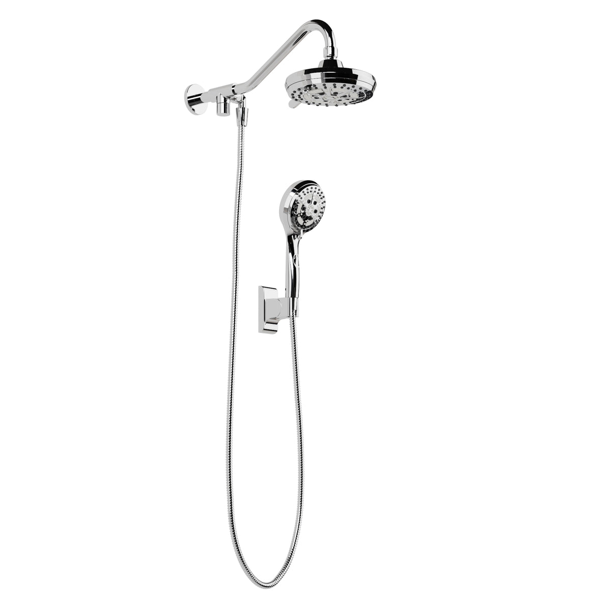 PULSE ShowerSpas Chrome Shower System - Oasis Shower System 1053