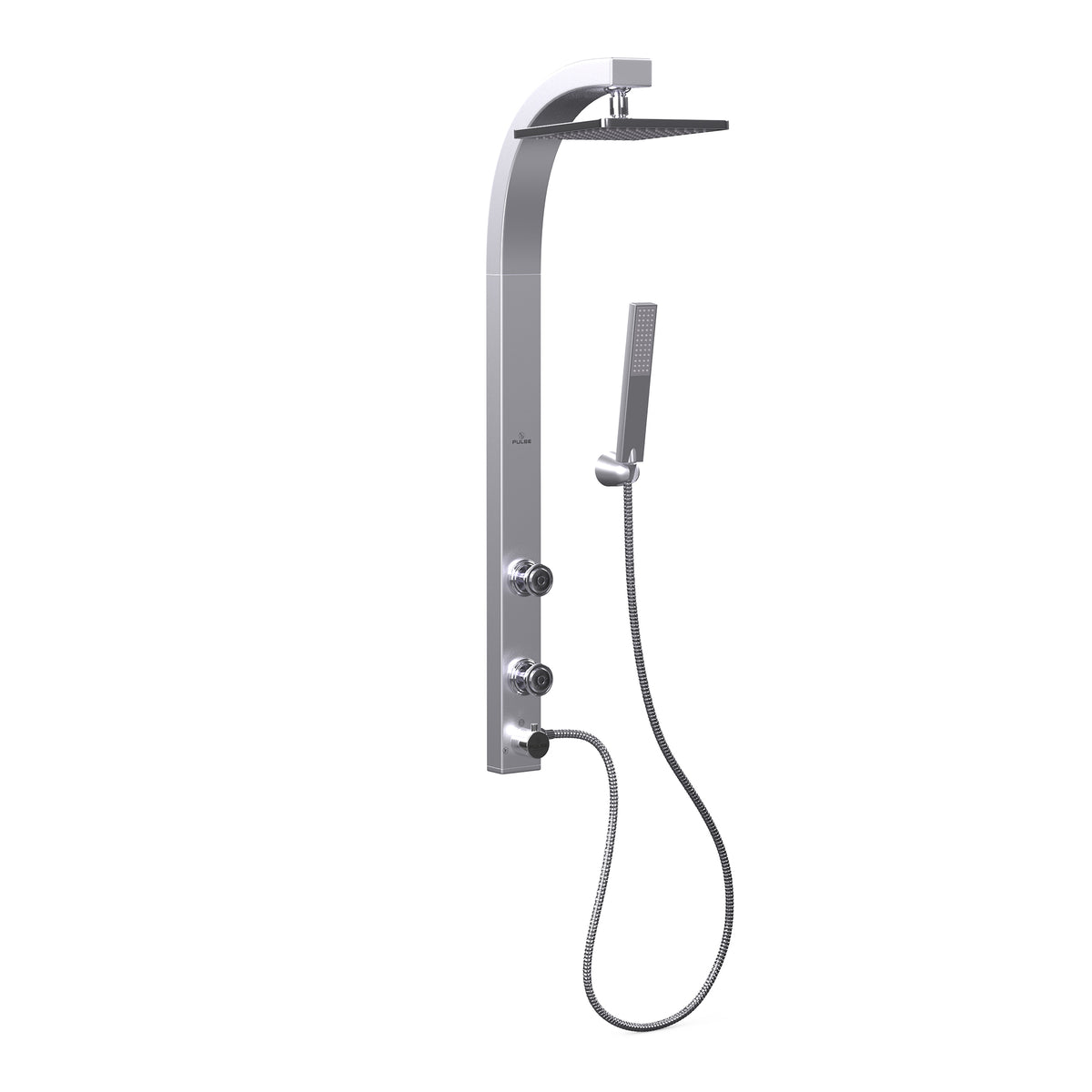 PULSE ShowerSpas Silver ABS Shower System - Splash Shower System 1020-S