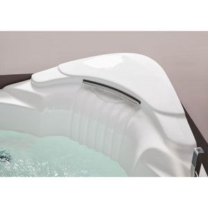 Platinum Corner Combination Air and Whirlpool Bathtub AM505