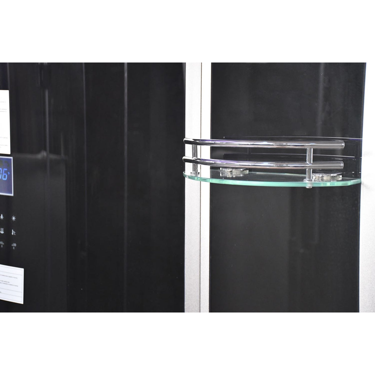 Platinum Free-Standing Steam Shower for Two | 59” x 35” x 87” DZ-956F8-Black