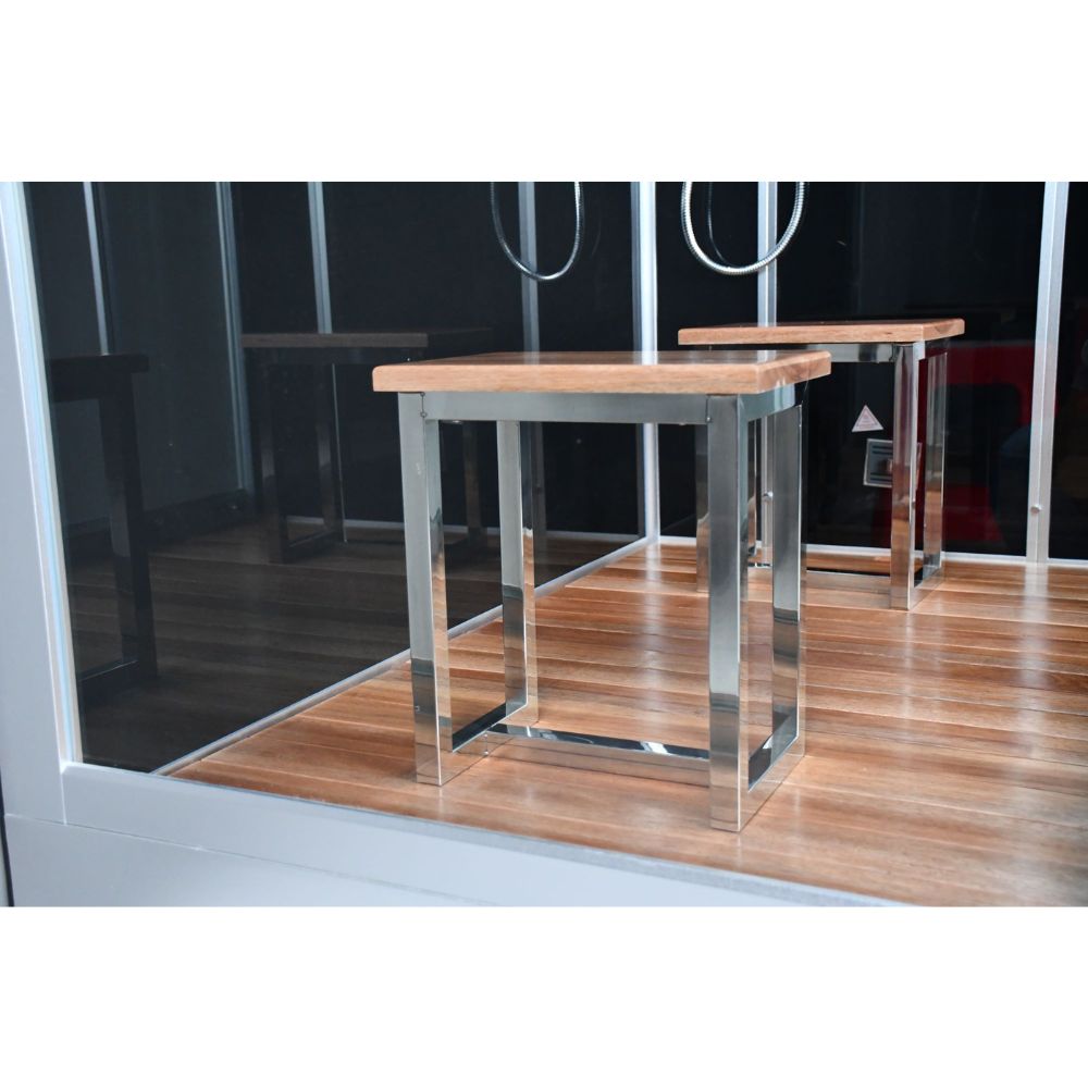 Platinum Walk-In Steam Shower | 59” x 35.4” x 89” DZ961F8