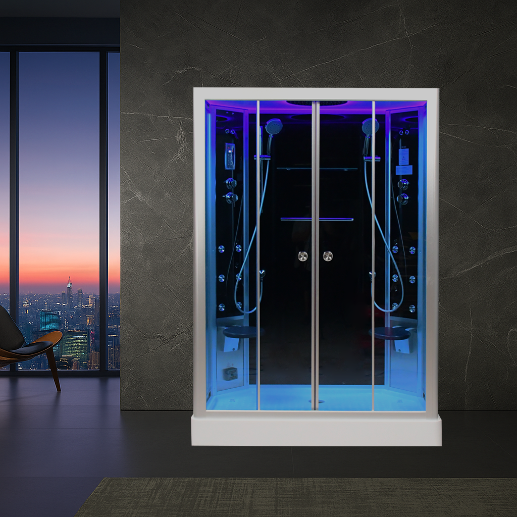 Platinum Steam Shower-Sliding Door DZ903L